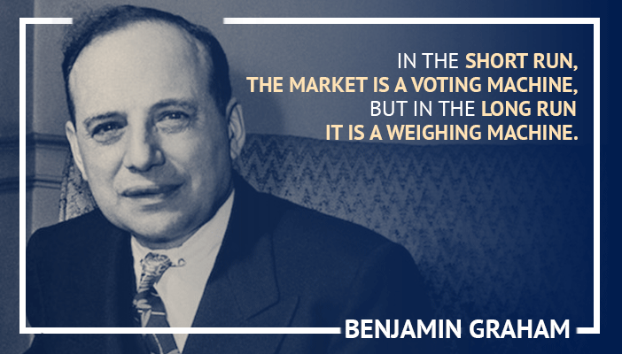 Citas de trading inspiradoras de Benjamin Graham