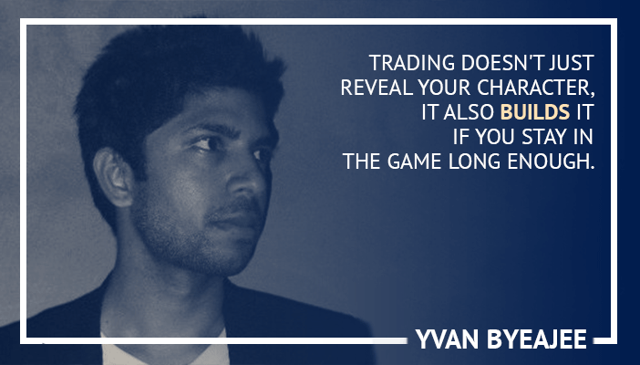 Citas de trading inspiradoras de Yvan Byeajee