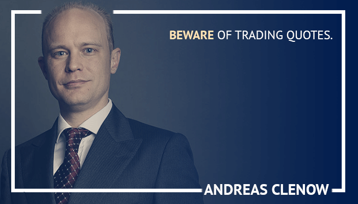 Citas de trading inspiradoras de Andreas Clenow