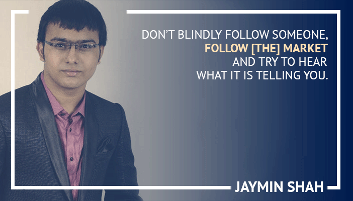 Citas de trading inspiradoras de Jaymin Shah