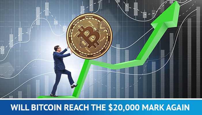 precio de bitcoin, bitcoin y flecha verde subiendo