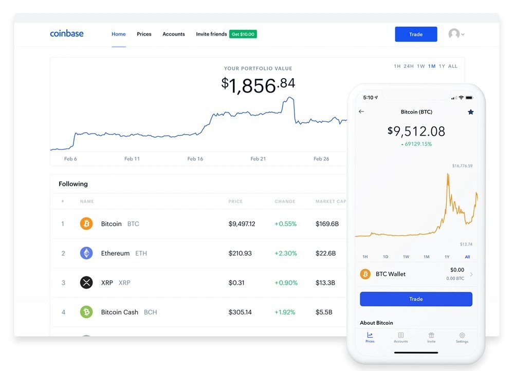 use coinbase or bitstamp