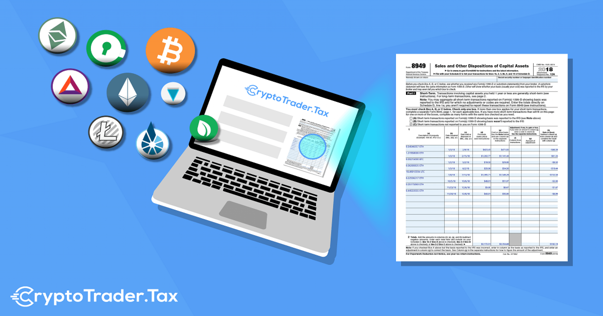 Informes CryptoTrader.Tax Coinbase