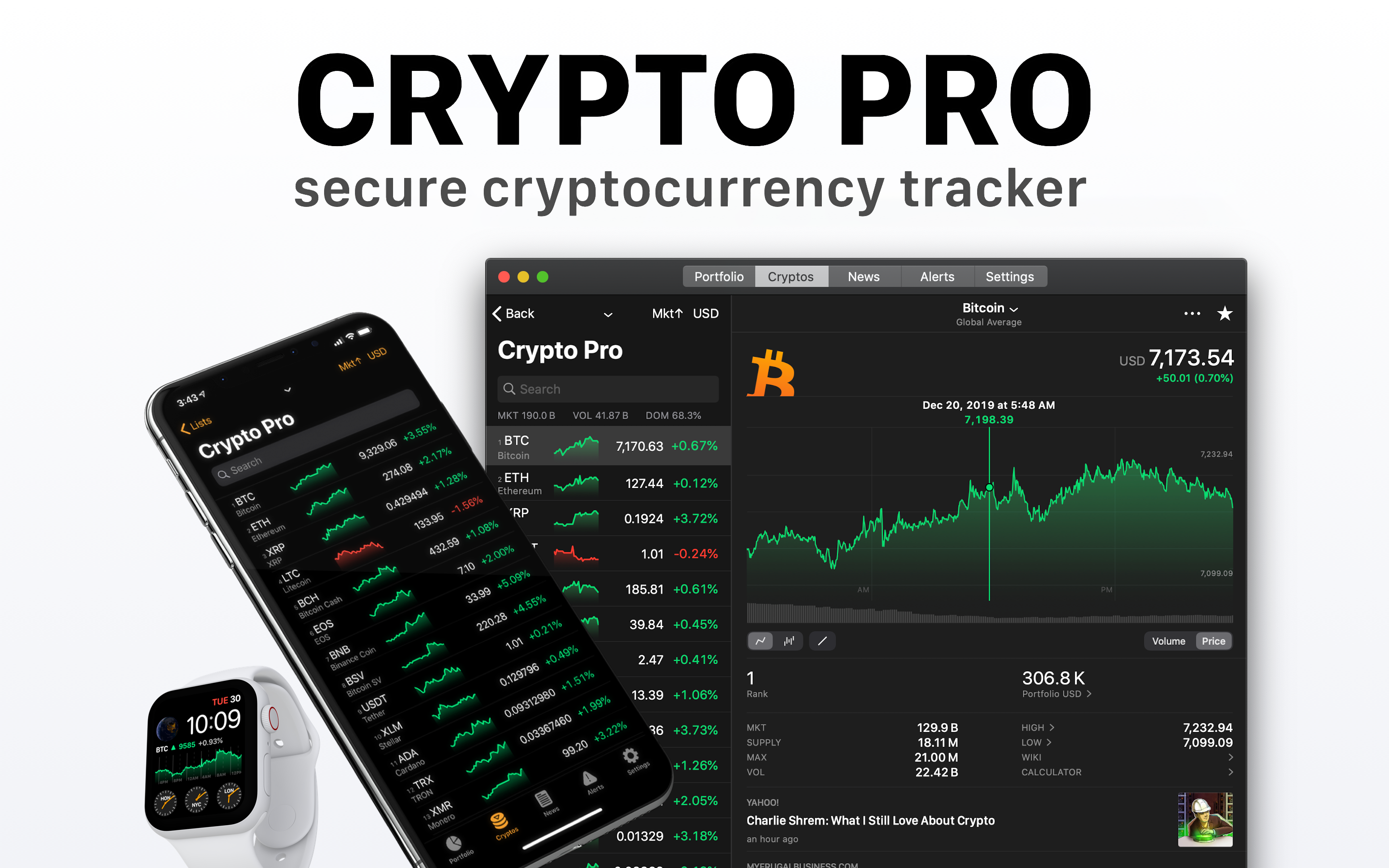 Rastreador de cartera Crypto Pro