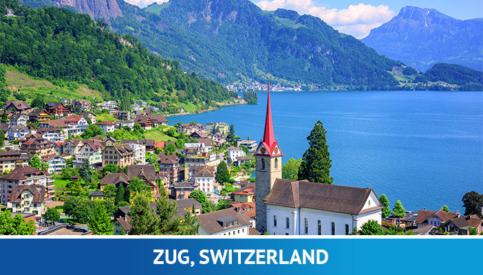 Zug, las ciudades más amigables con las criptomonedas