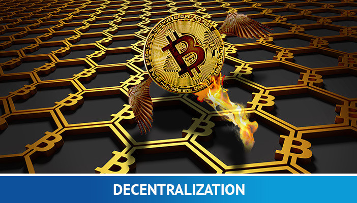 descentralització, xarxa bitcoin